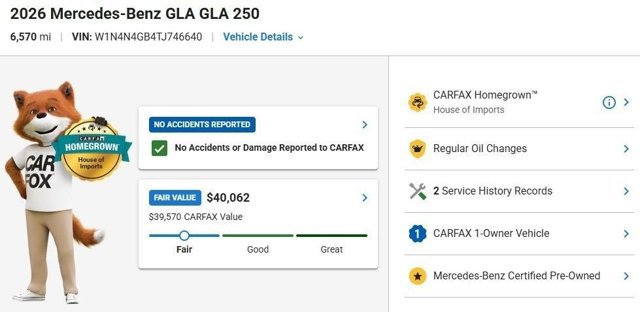Certified 2026 Mercedes-Benz GLA 250 image 3