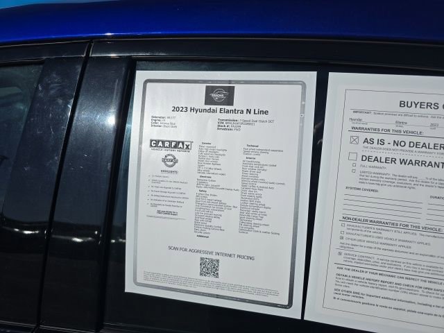 Used 2023 Hyundai Elantra N Line image 43