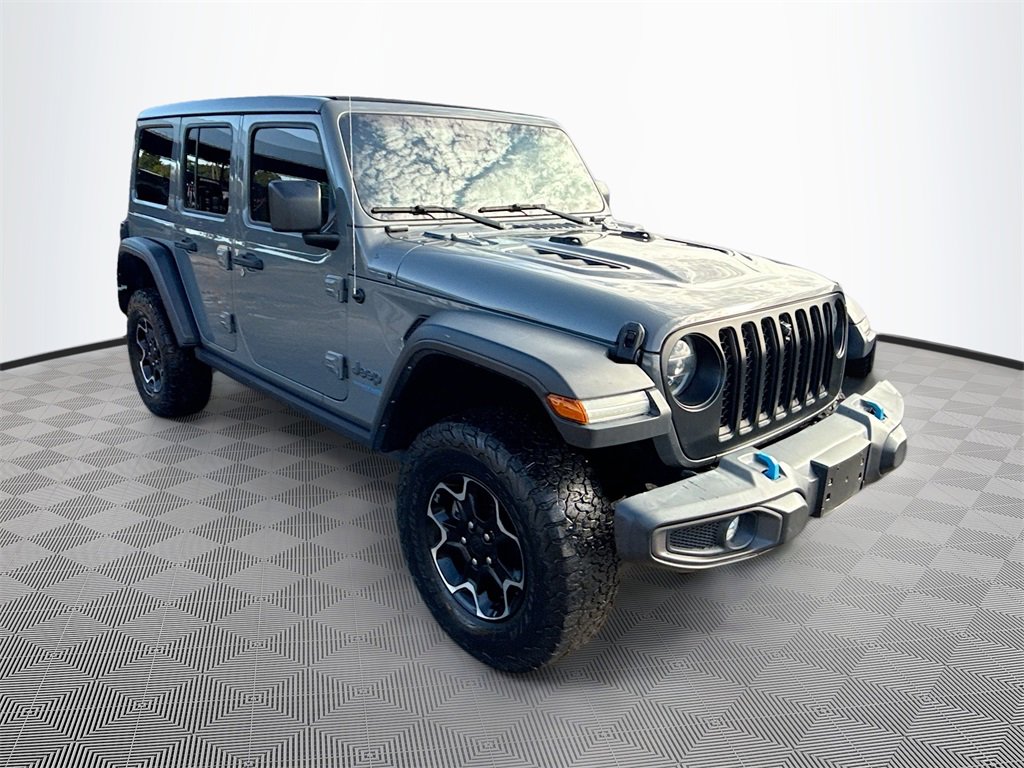 Used 2021 Jeep Wrangler Unlimited Rubicon 4xe w/ Safety Group image 4