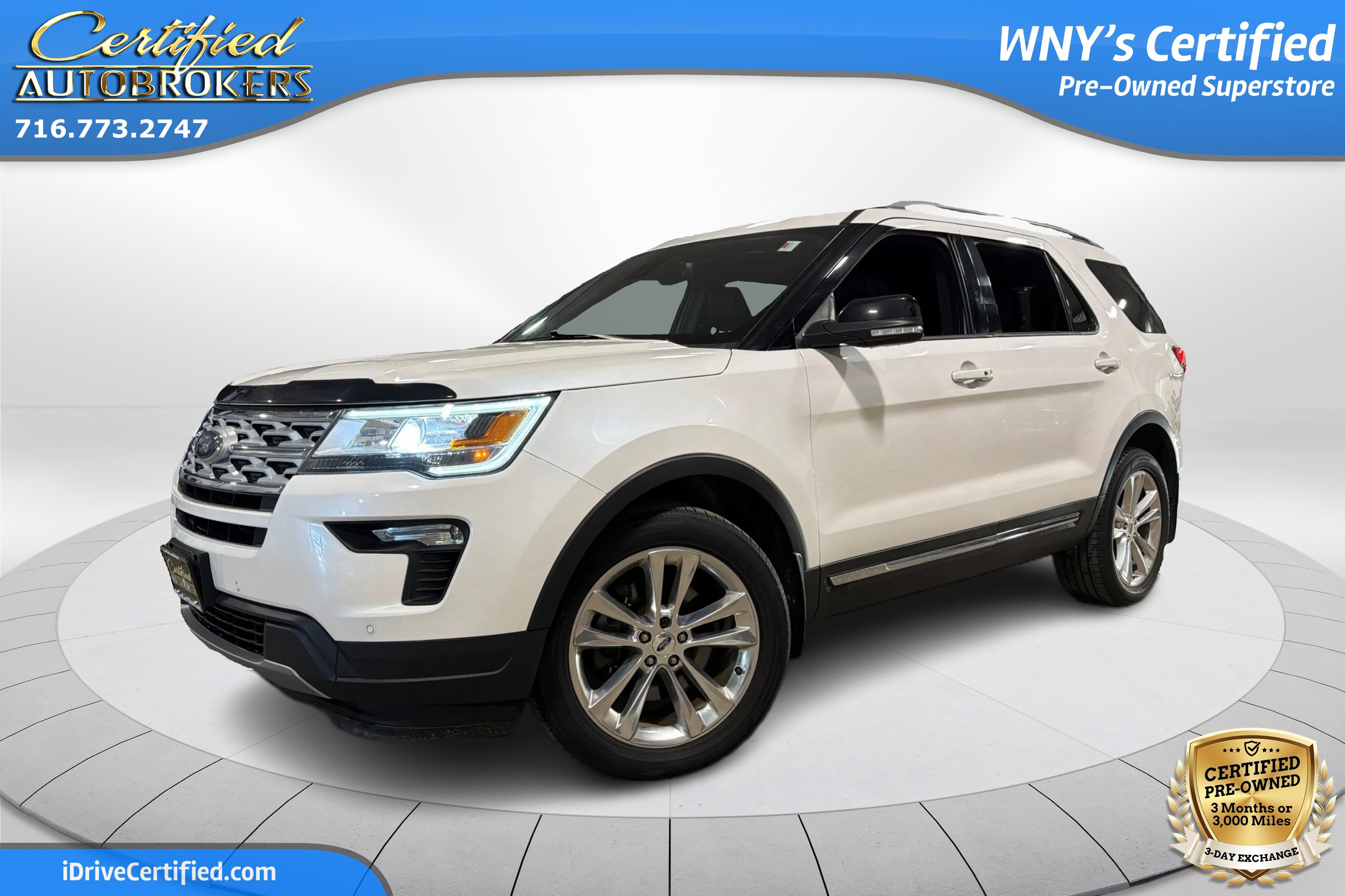 Used 2018 Ford Explorer XLT w/ Equipment Group 202A AWD/4WD image 1
