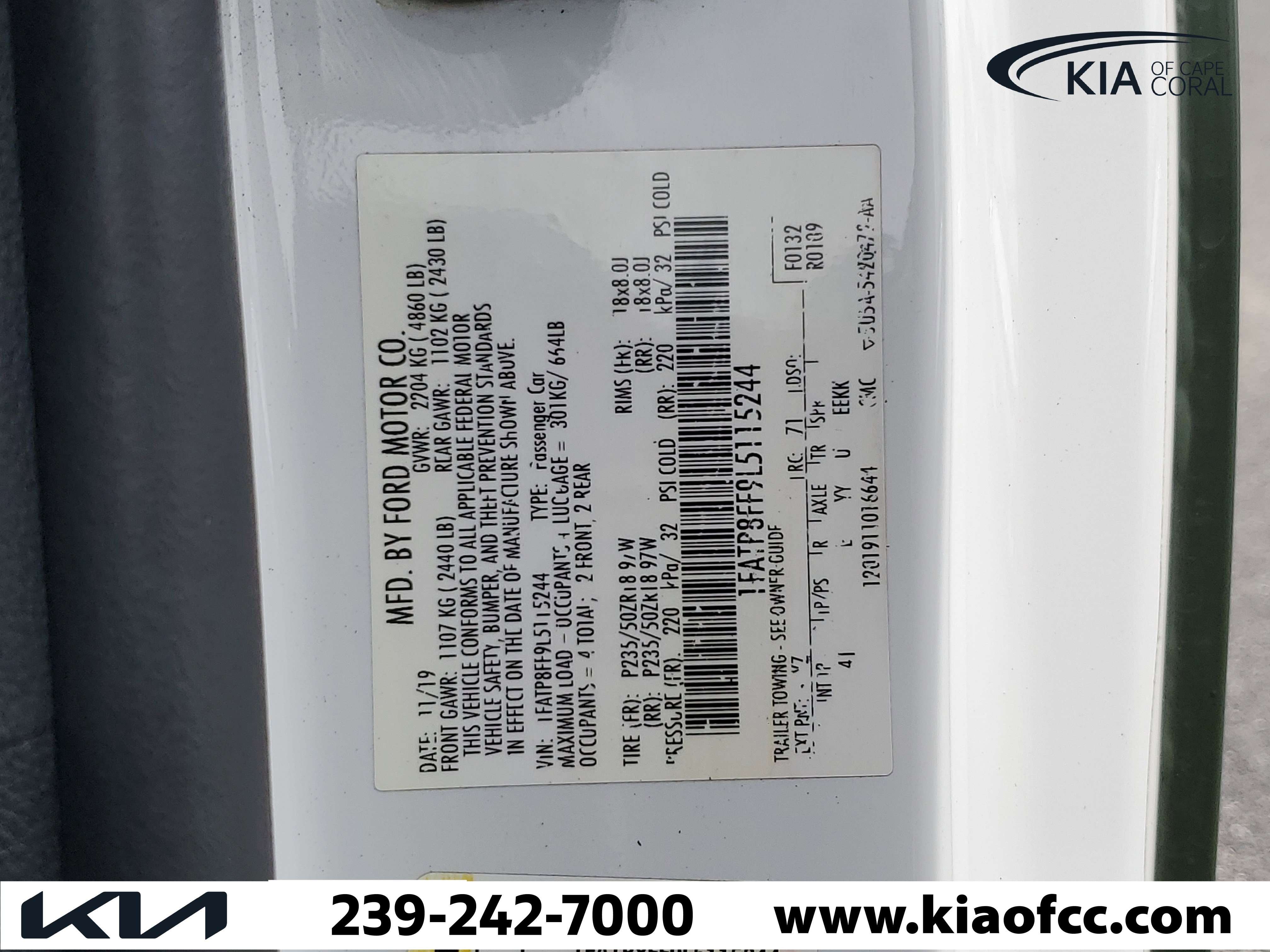 Used 2020 Ford Mustang GT Premium RWD image 30