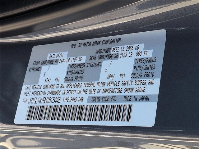 Used 2021 MAZDA MAZDA6 Carbon Edition FWD image 23