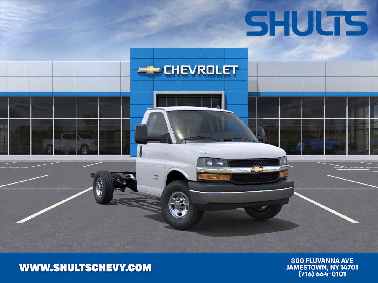 New 2025 Chevrolet Express 3500 w/ Power Convenience Package