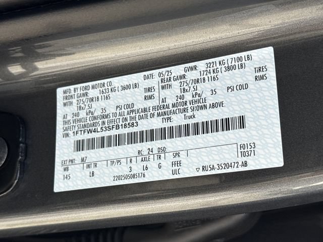 Used 2025 Ford F150 Tremor w/ Bed Utility Package AWD/4WD image 43