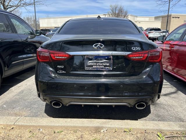 Used 2021 INFINITI Q50 Luxe w/ Seat & Sound Package image 5