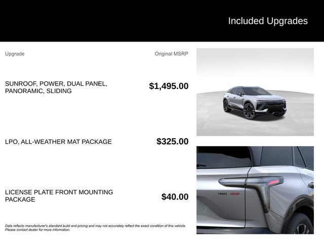 New 2026 Chevrolet Blazer EV SS w/ LPO, All-Weather Mat Package AWD/4WD image 5
