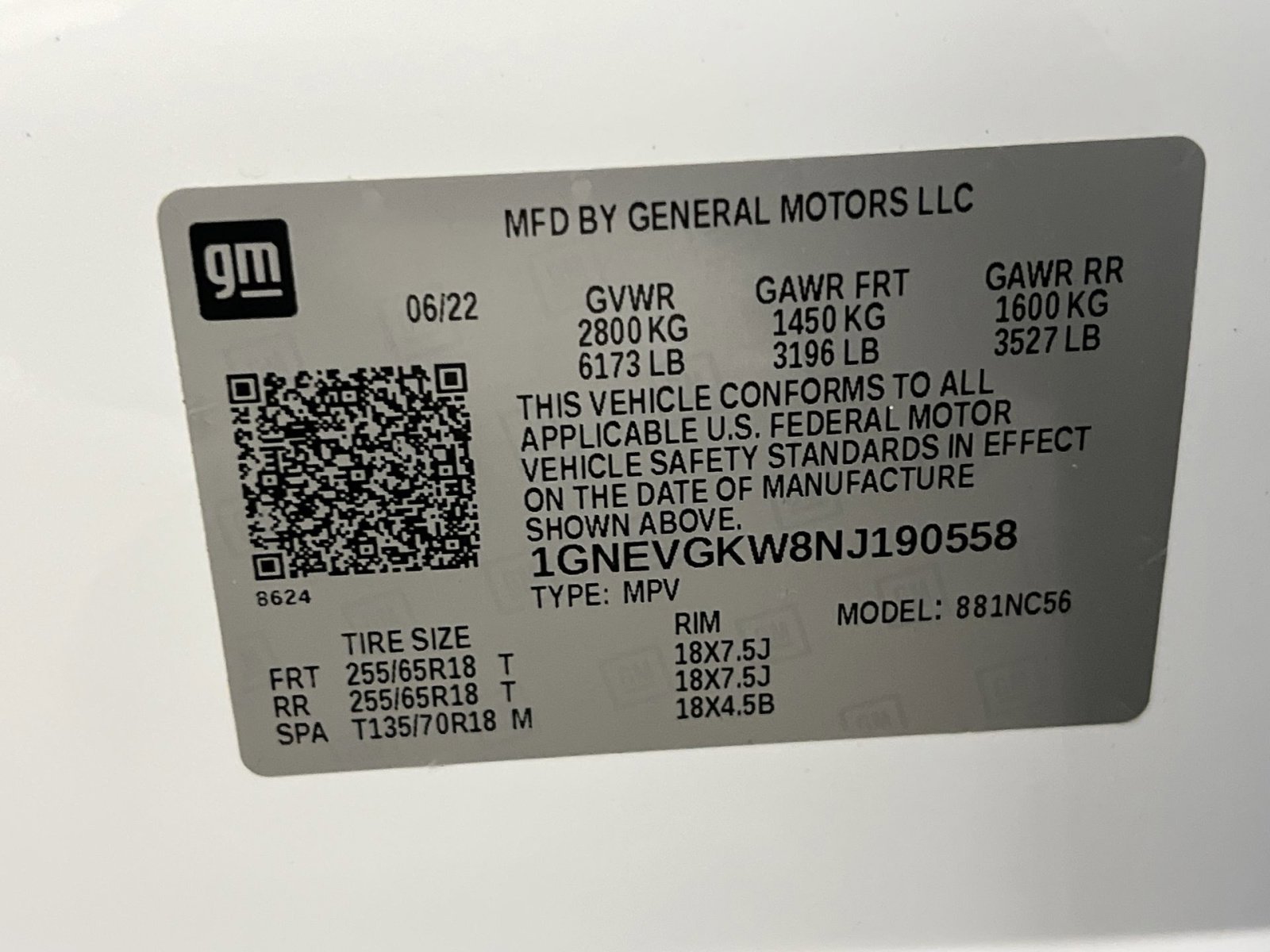 Used 2022 Chevrolet Traverse LT image 35