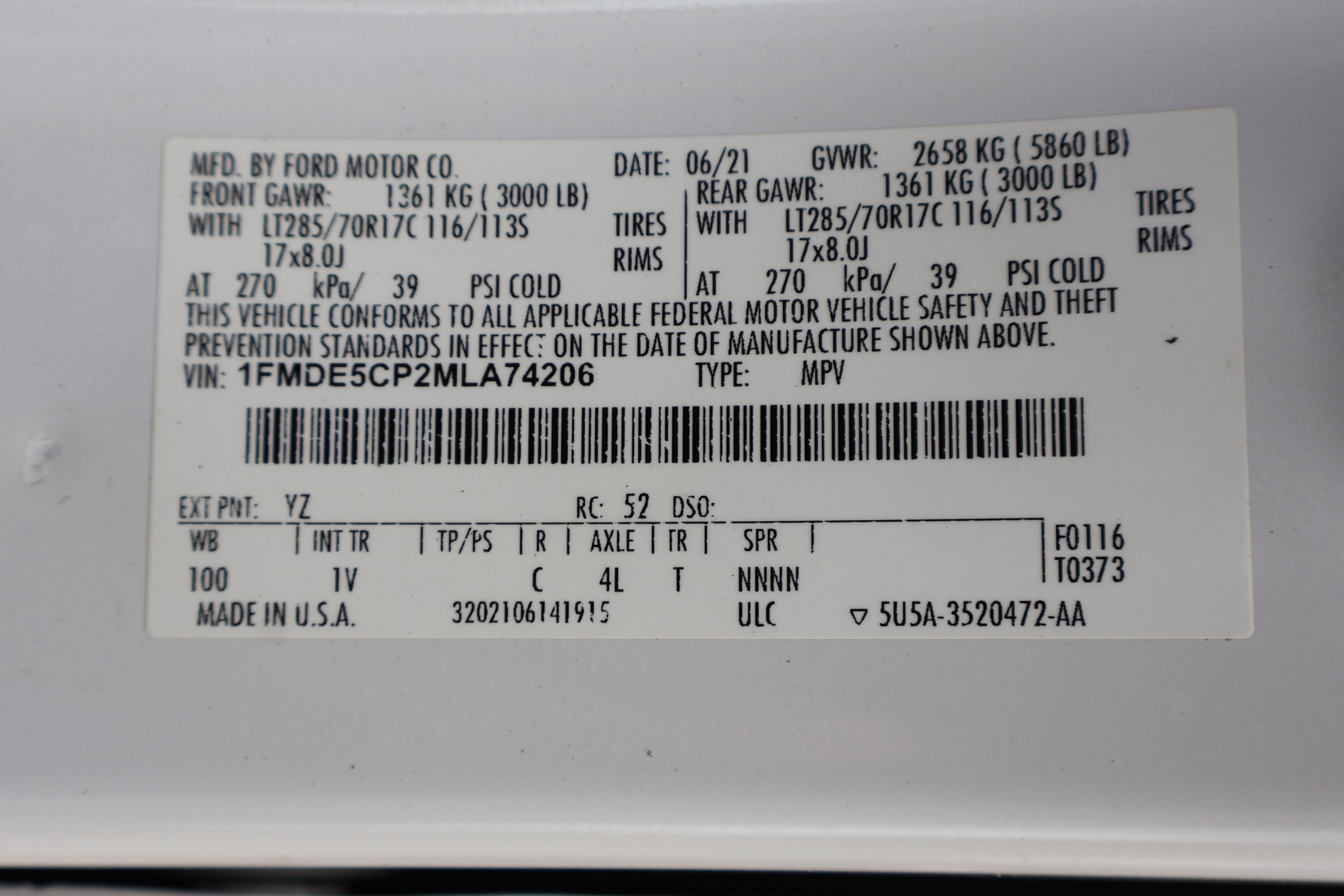 Used 2021 Ford Bronco Badlands AWD/4WD image 25