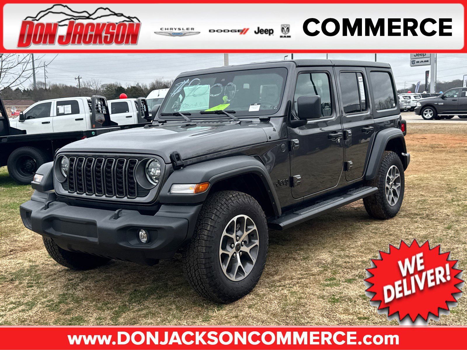 New 2025 Jeep Wrangler Sport S