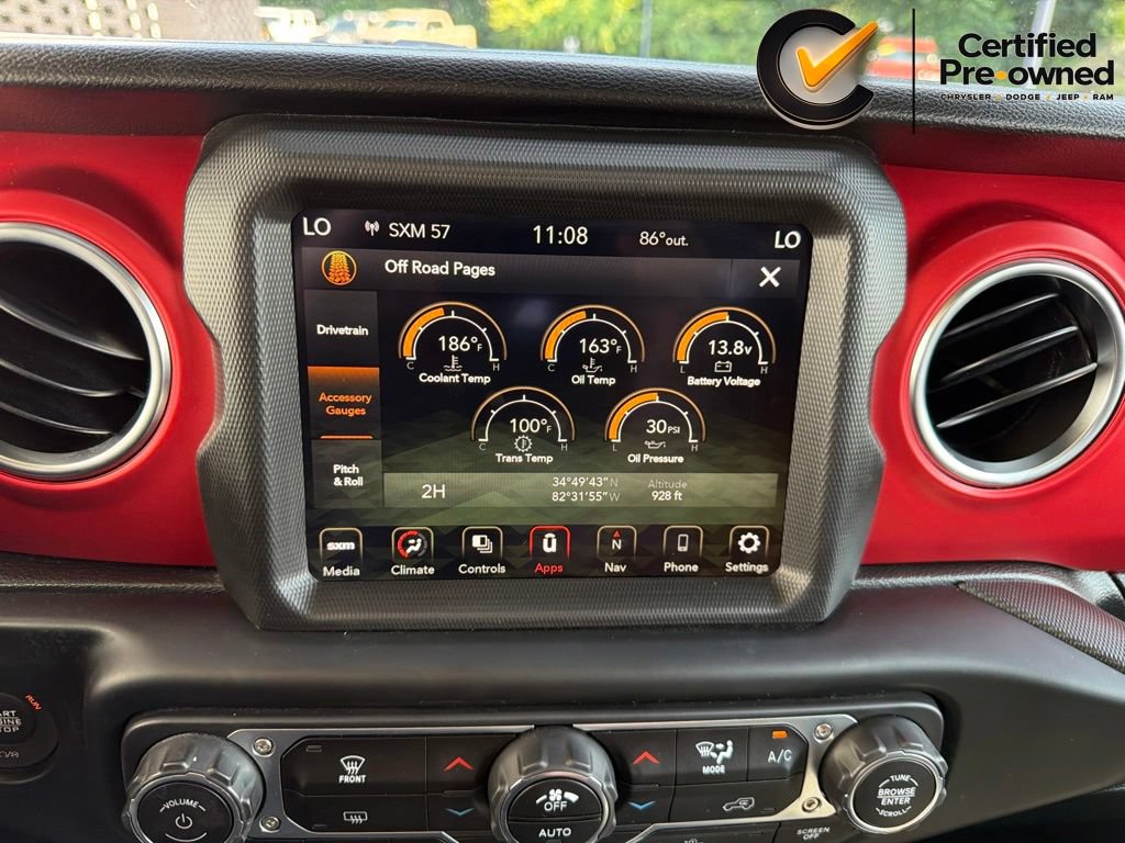 Certified 2021 Jeep Gladiator Rubicon AWD/4WD image 96