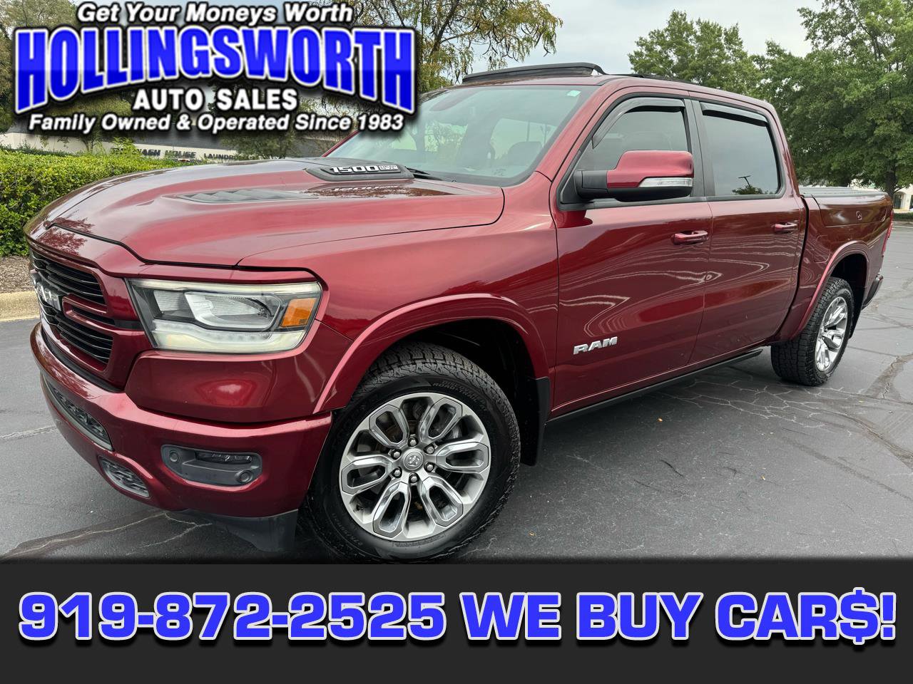 Used 2019 RAM 1500 Laramie image 1