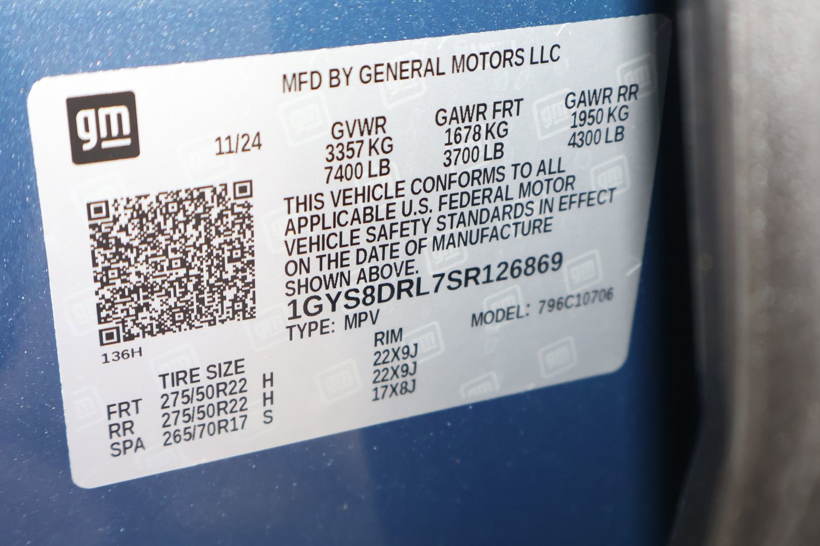 New 2025 Cadillac Escalade Premium Luxury Platinum w/ LPO, Radiant Package image 29