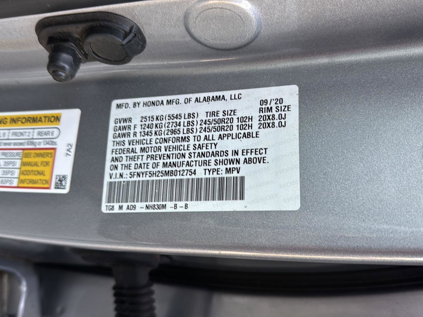 Used 2021 Honda Pilot Special Edition image 37