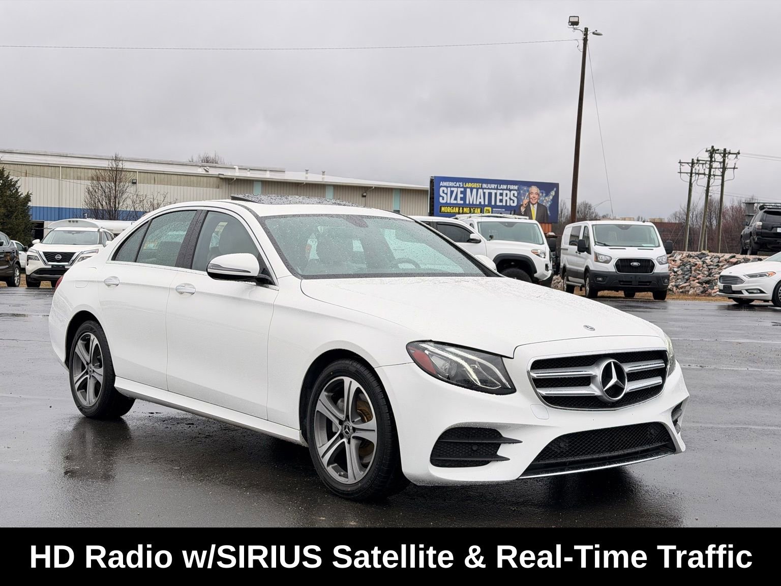 Used 2019 Mercedes-Benz E 300 4MATIC w/ Premium 1 Package image 3