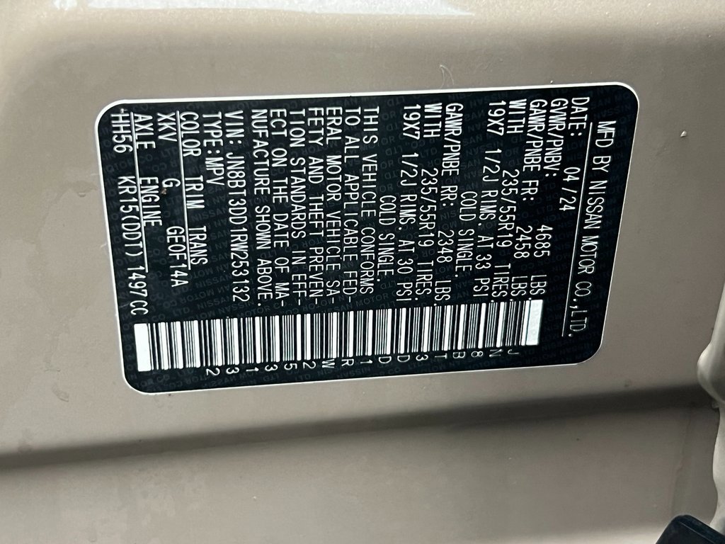 Used 2024 Nissan Rogue Platinum w/ Platinum Premium Package image 30