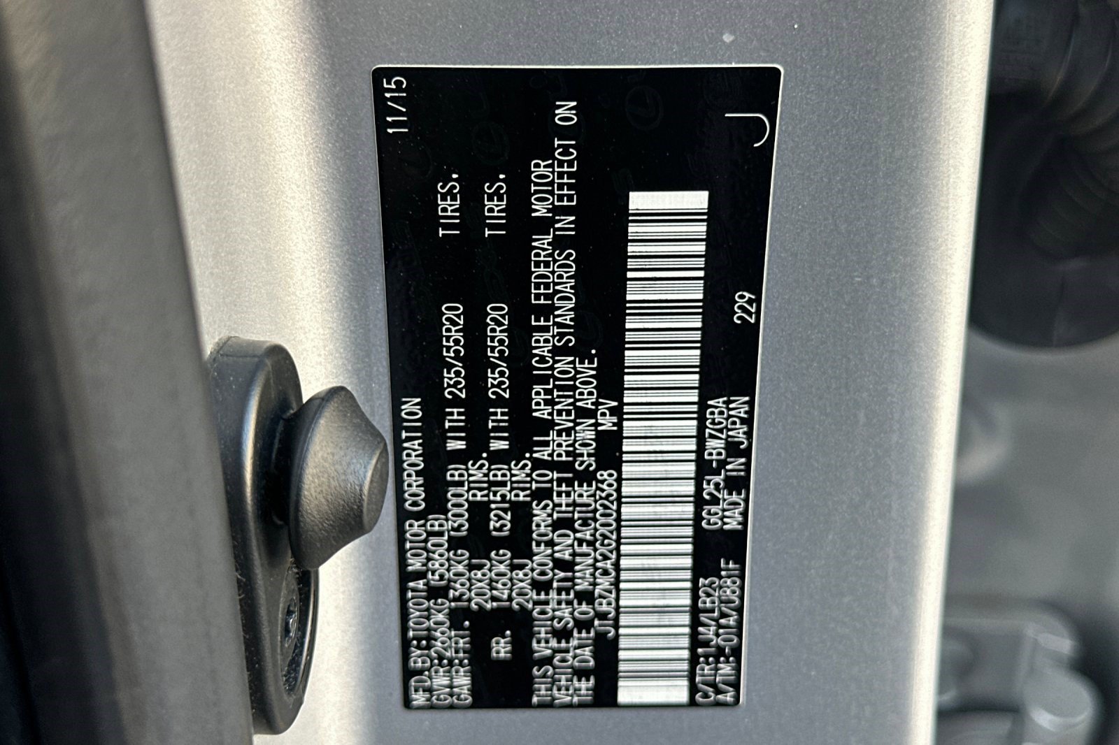 Used 2016 Lexus RX 350 AWD w/ Premium Package image 21