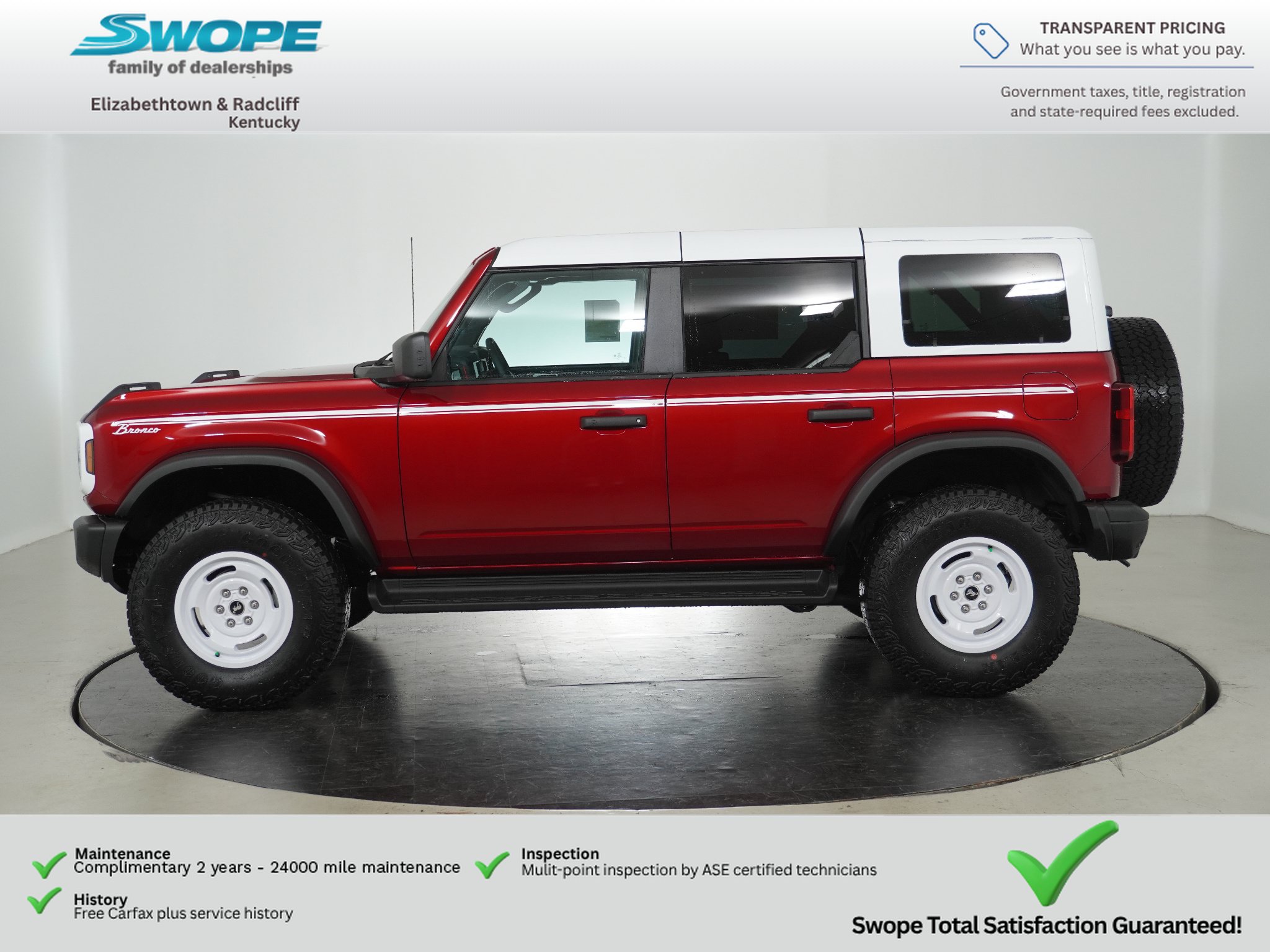 New 2026 Ford Bronco Heritage Edition AWD/4WD image 6