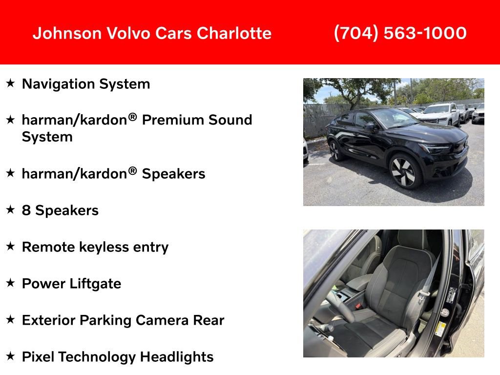 Used 2023 Volvo C40 P8 Recharge Ultimate AWD/4WD image 3