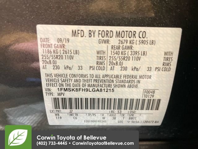 Used 2020 Ford Explorer Limited image 27