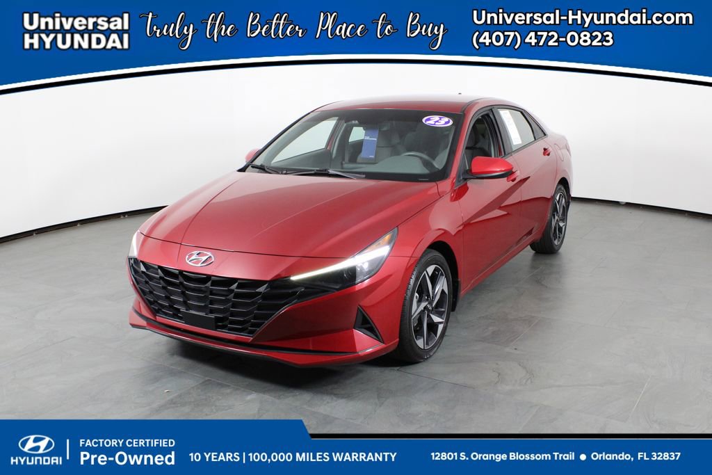 Certified 2023 Hyundai Elantra SEL w/ Convenience Package