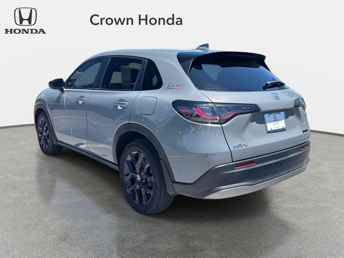 Certified 2025 Honda HR-V Sport image 3