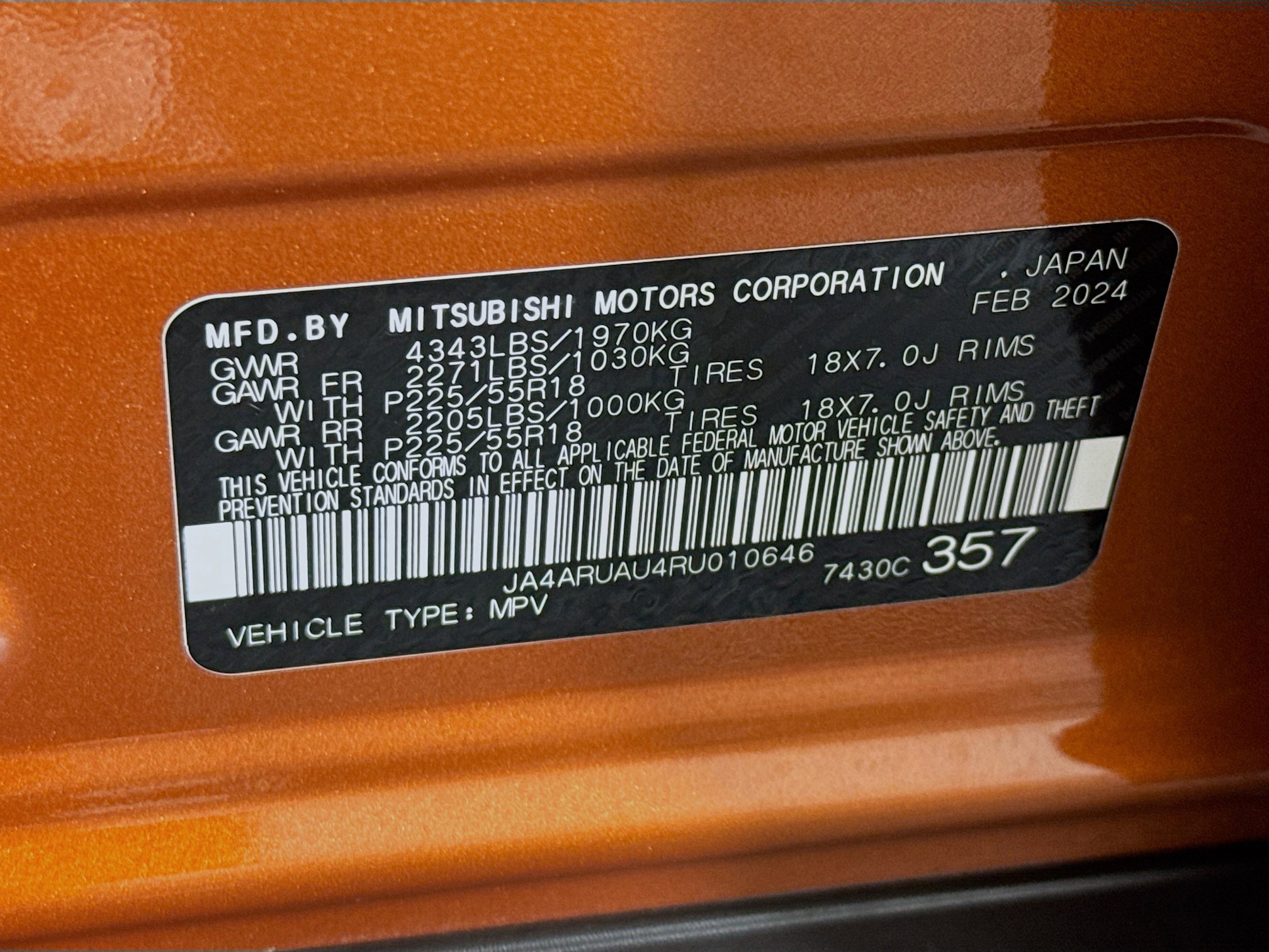 Used 2024 Mitsubishi Outlander Sport ES image 37