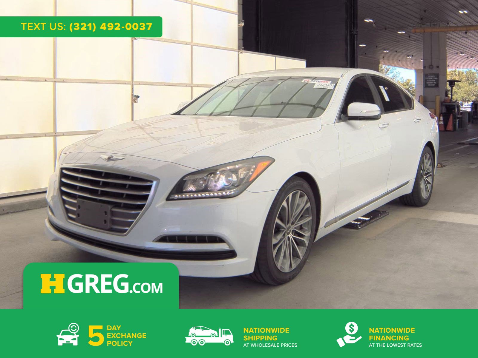 Used 2016 Hyundai Genesis 3.8 RWD image 1