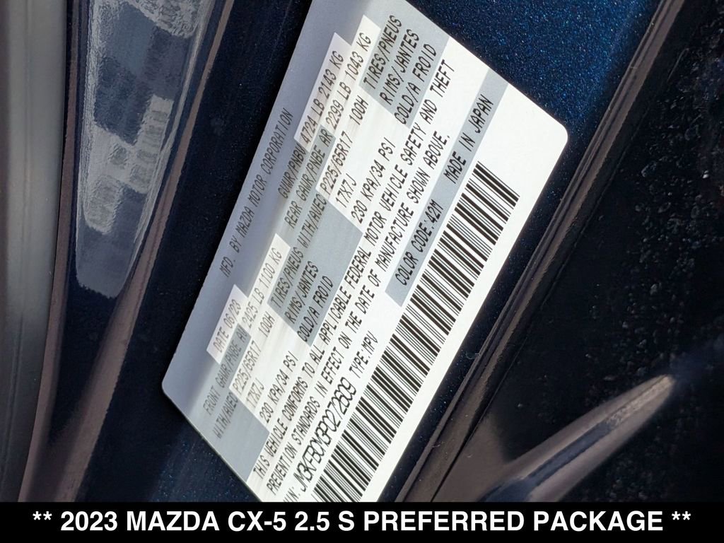Used 2023 MAZDA CX-5 AWD 2.5 S image 32