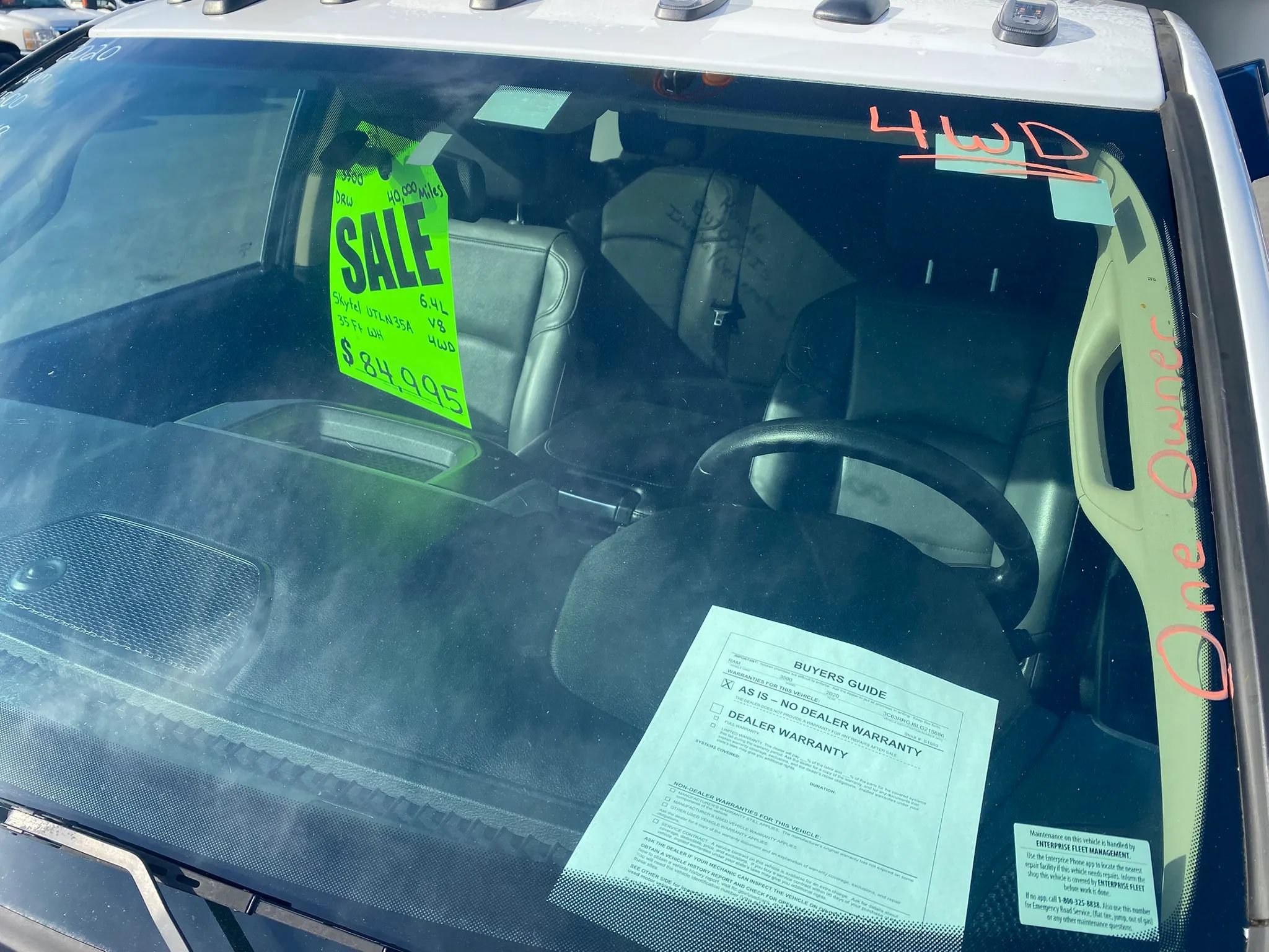 Used 2020 RAM 3500 Tradesman AWD/4WD image 4