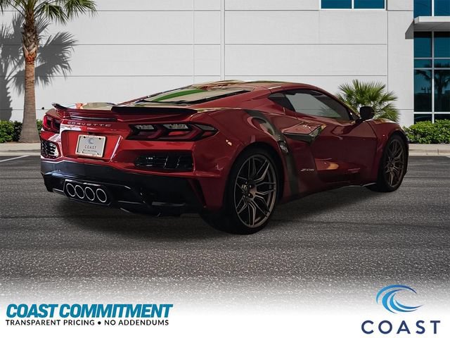 Used 2025 Chevrolet Corvette Z06 w/ Chrome Exterior Badge Package RWD image 6