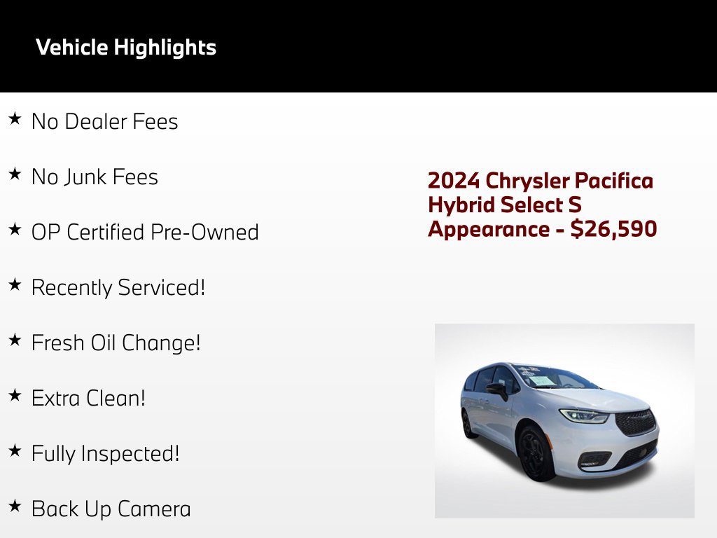 Used 2024 Chrysler Pacifica Limited FWD image 73