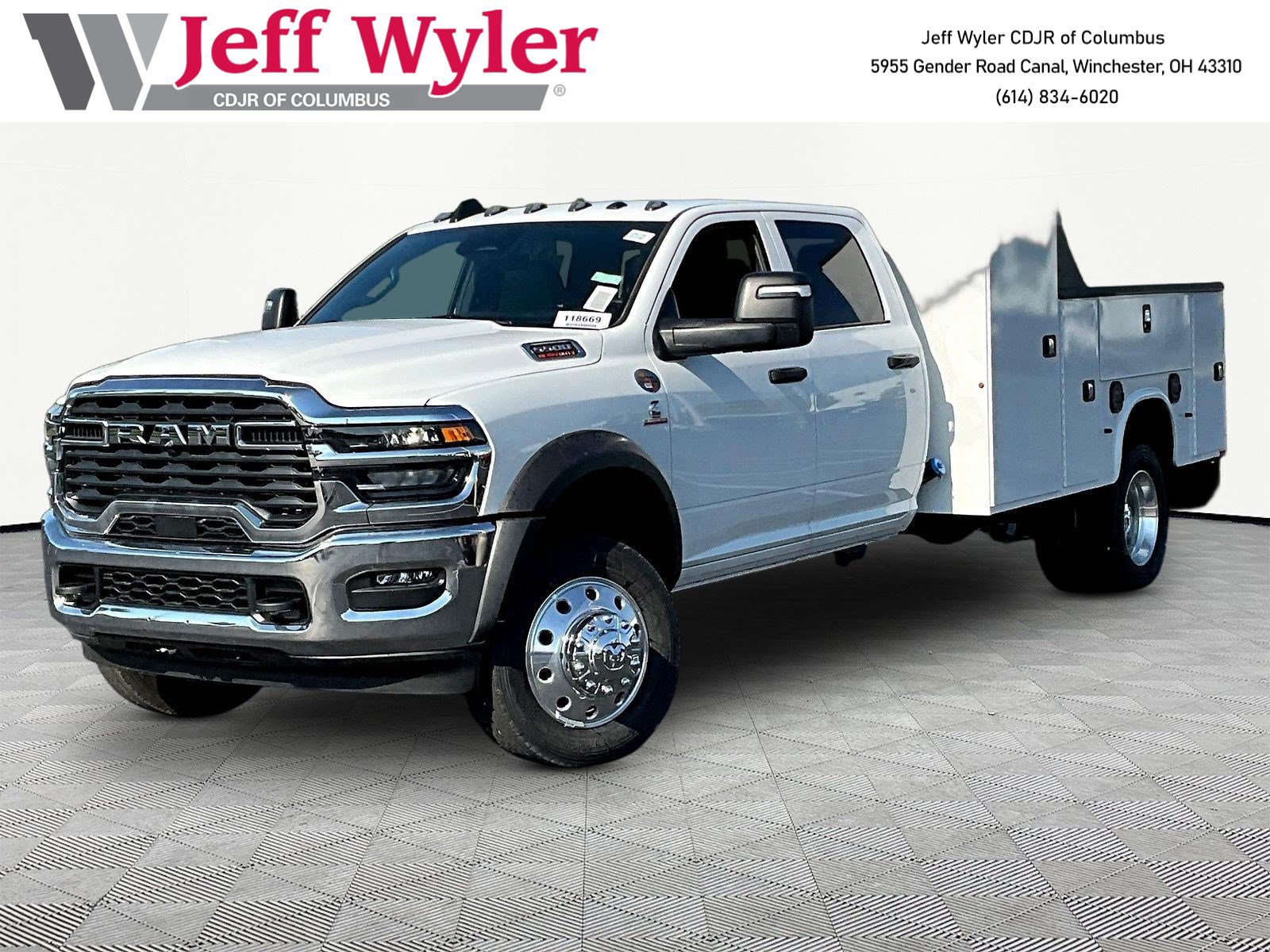 New 2026 RAM 5500 Tradesman w/ Chrome Appearance Group AWD/4WD image 1