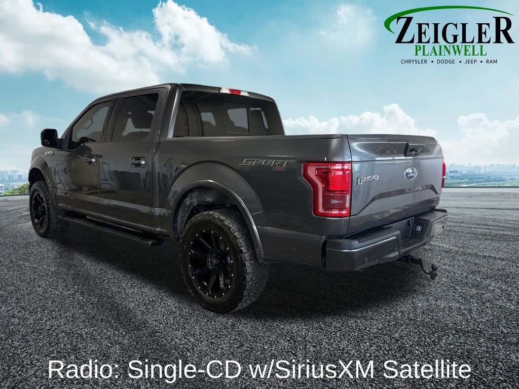 Used 2017 Ford F150 Lariat w/ Equipment Group 501A Mid image 5