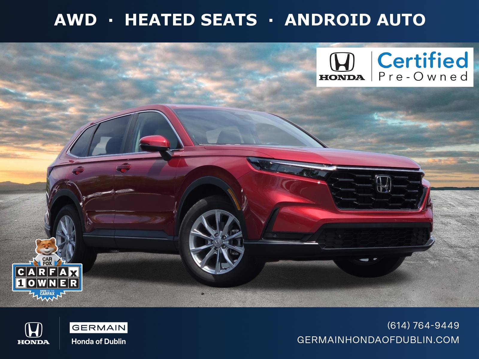 Certified 2024 Honda CR-V EX-L image 1
