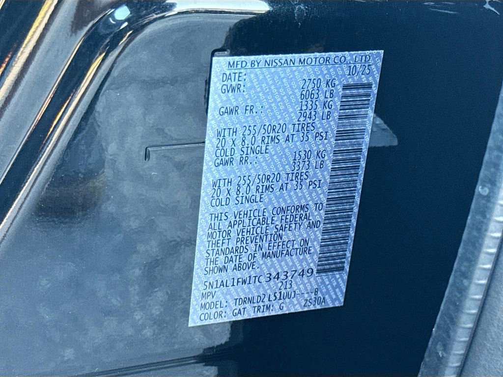 Certified 2026 INFINITI QX60 Sport w/ Dark Cargo Package image 36