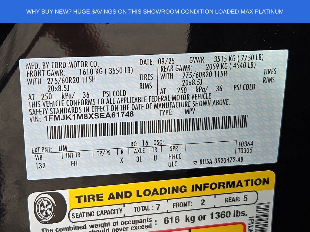 Used 2025 Ford Expedition Max Platinum image 30
