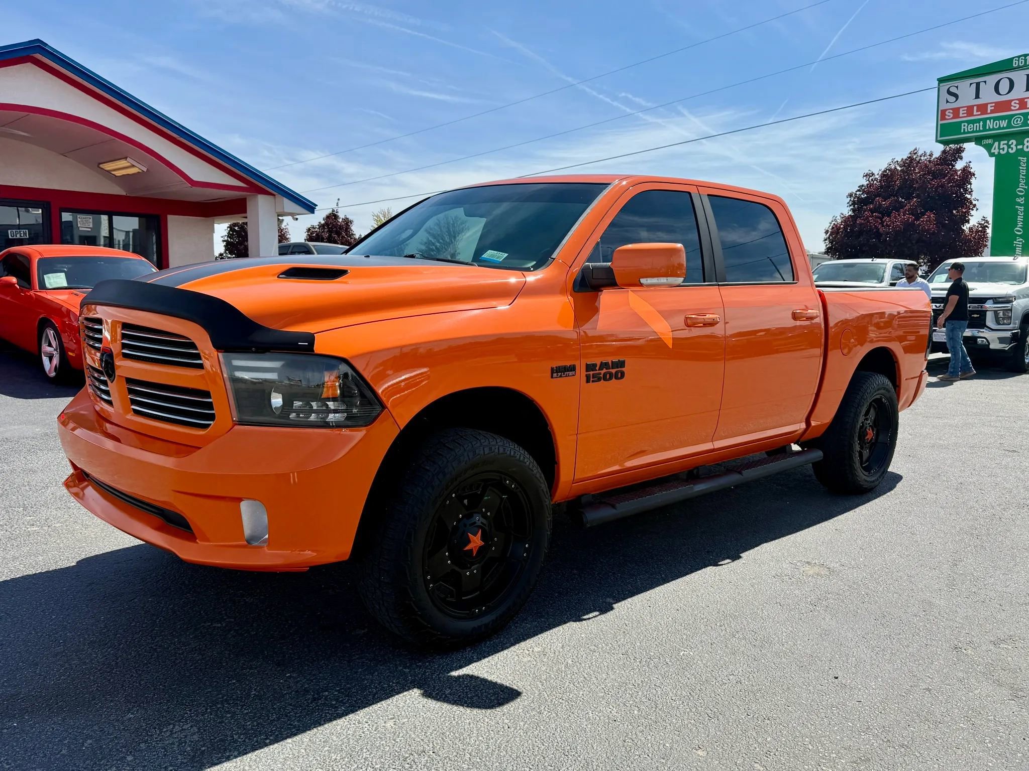 Used 2015 RAM 1500 Sport w/ Ignition Orange Sport Package