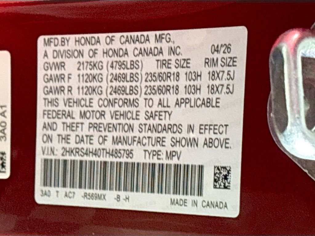 New 2026 Honda CR-V EX image 25