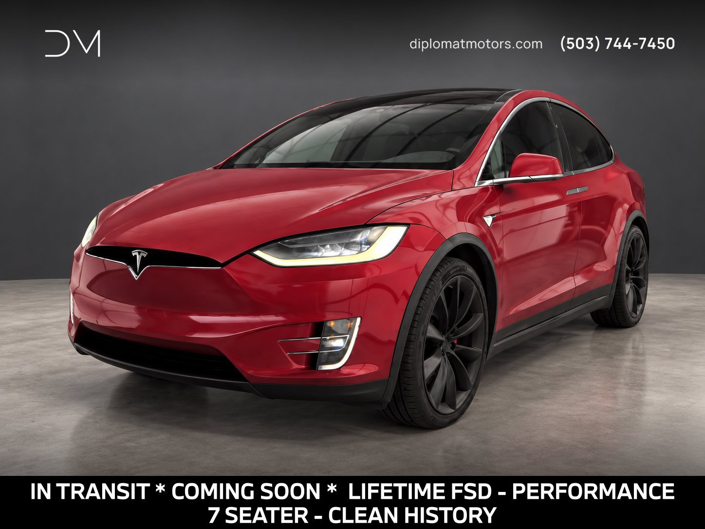 Used 2020 Tesla Model X Performance AWD/4WD image 1