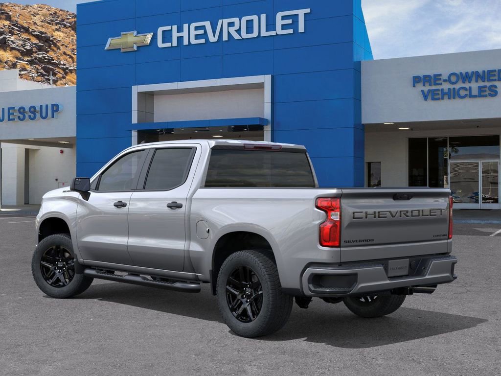 New 2026 Chevrolet Silverado 1500 Custom w/ Turbomax Blackout Package image 3