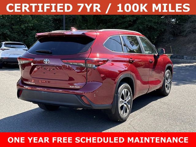 Used 2023 Toyota Highlander XLE AWD/4WD image 2