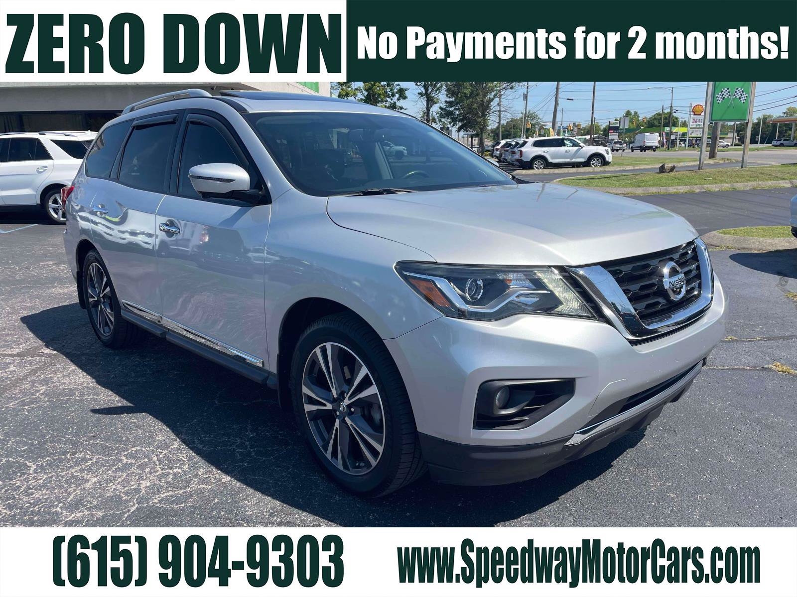 Used 2017 Nissan Pathfinder Platinum w/ Family Entertainment Package AWD/4WD image 1