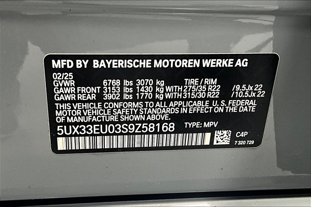 New 2025 BMW X5 M60i AWD/4WD image 11