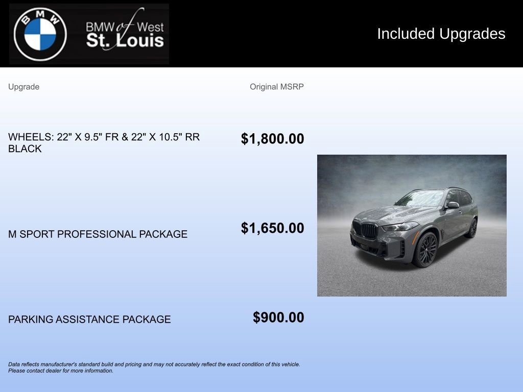 Used 2026 BMW X5 xDrive40i w/ Executive Package AWD/4WD image 21