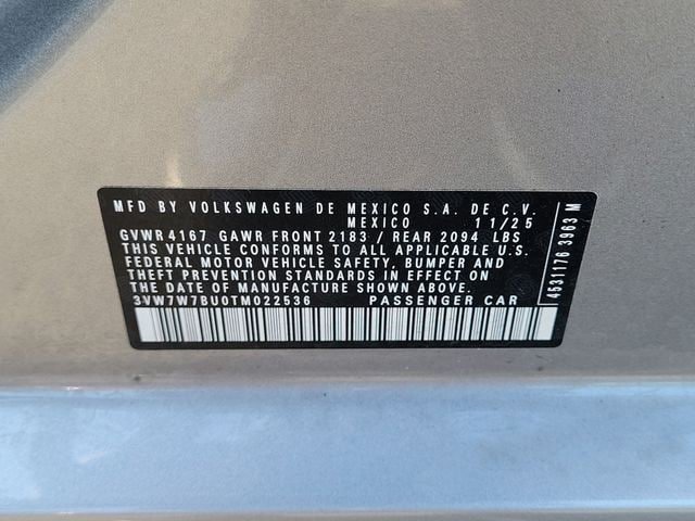 Used 2026 Volkswagen Jetta SE FWD image 29