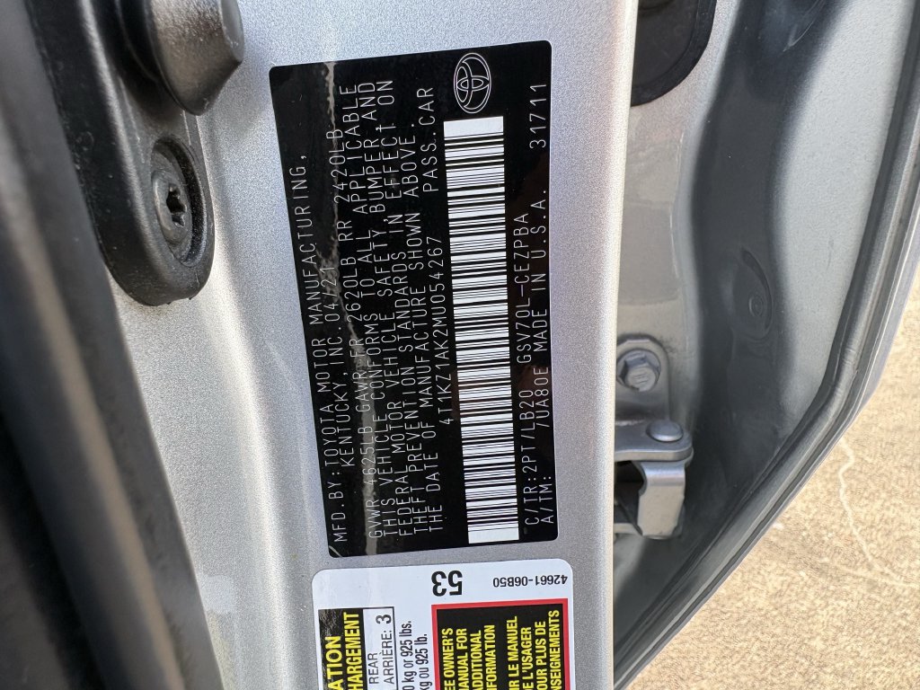 Used 2021 Toyota Camry XSE FWD image 28