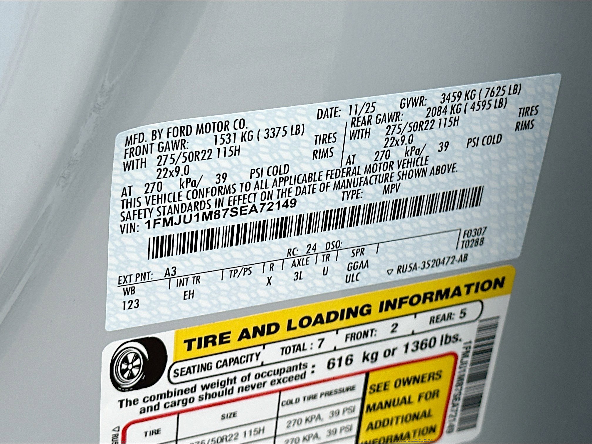 New 2025 Ford Expedition Platinum w/ Stealth Appearance Package image 21