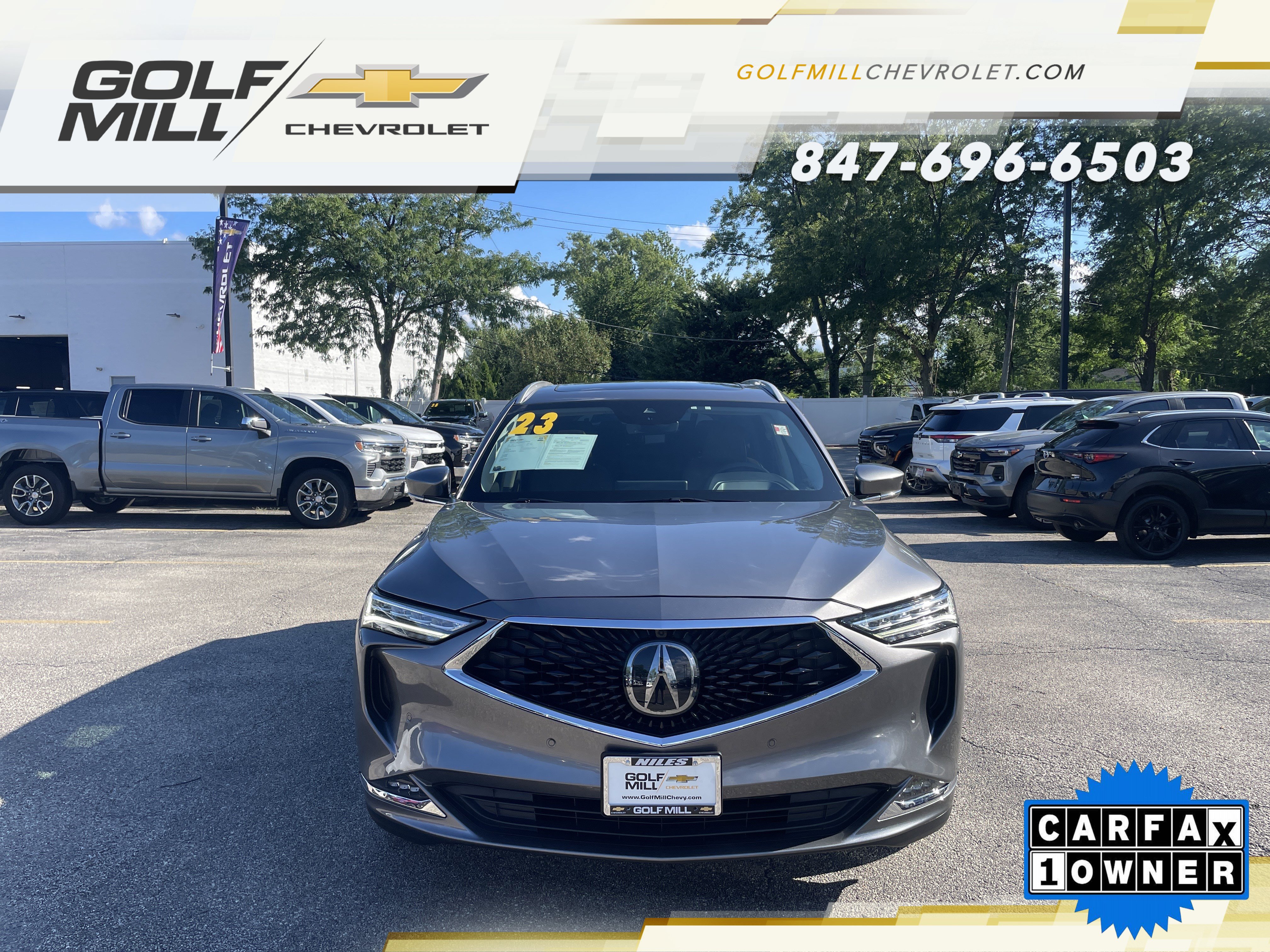 Used 2023 Acura MDX w/ Advance Package AWD/4WD image 2