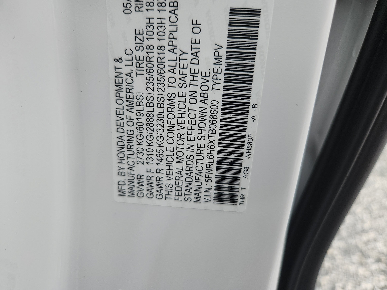New 2026 Honda Odyssey EX-L image 19