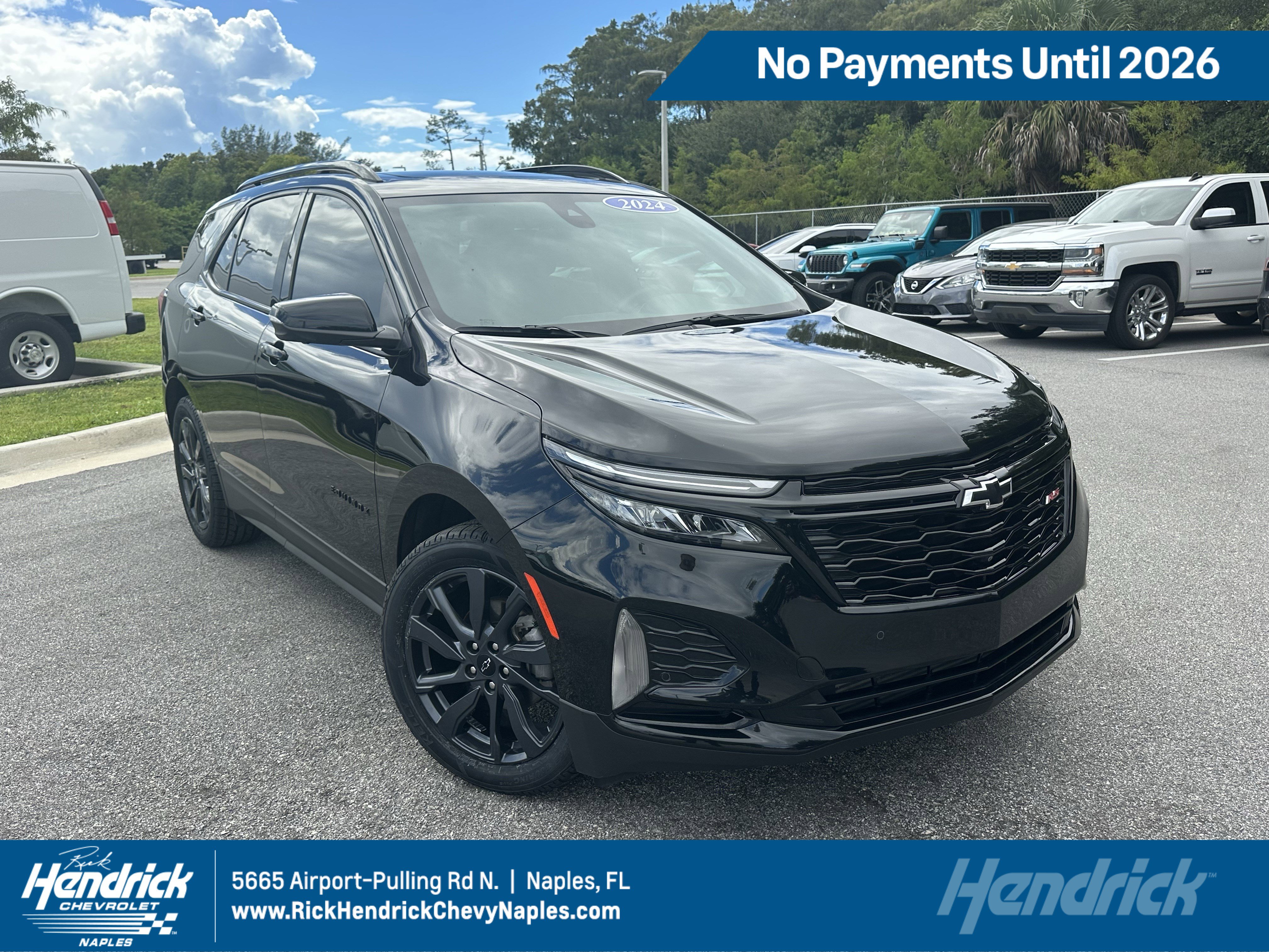 Used 2024 Chevrolet Equinox RS w/ RS Leather Package